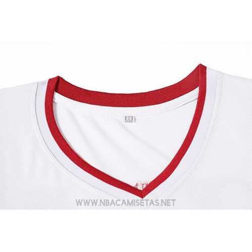 Camiseta Latvija Kristaps Porzingis NO 6 Blanco